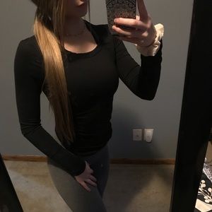 Athletic Long Black Sleeve